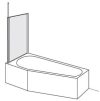Duscholux Holydoor Top kádparaván oldalelem 378.204040 75 cm széles Duscholux Holydoor Top kádparaván oldalelem 378.204040 75 cm széles