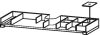 Duravit Happy D.2, kiegészítő modul 100 cm UV 9976 Duravit Happy D.2, kiegészítő modul 100 cm UV 9976