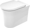 Duravit White Tulip, álló rimless wc 200109, WonderGliss fehér