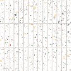   fap true colors, drop white matt tratti mosaico 30,5 x 30,5 cm