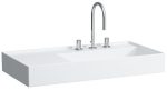   Laufen, Kartell by Laufen mosdó  90 cm széles H8183390001111, csiszolt