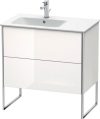 Duravit XSquare, mosdó szekrény 81 cm széles XS 4450 dekor 2 ME by Starck