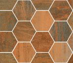   sant'agostino dripart, copper hexagon maxi class 30 x 34,5 cm 