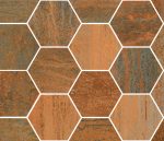   sant'agostino dripart, copper hexagon maxi class 30 x 34,5 cm 