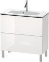 Duravit L-Cube, mosdó szekrény  82 cm széles LC 6674 lakkozott, ME by Starck