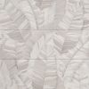 fap ceramiche nux, foliage white inserto mix 75 X 75 cm RT