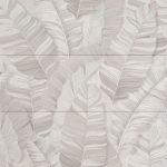 fap ceramiche nux, foliage white inserto mix 75 X 75 cm RT