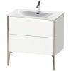 Duravit XViu, mosdó szekrény  81 cm széles XV4302 dekor 1 Viu