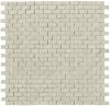 fap ceramiche lumina stone, grey brick mosaico anticato 30,5 x 30,5 cm