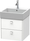 Duravit Brioso, mosdó szekrény 48,4 cm széles BR4152 dekor 1, Vero Air