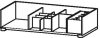 Duravit White Tulip, kiegészítő modul 80 cm UV 9925 Duravit White Tulip, kiegészítő modul 80 cm UV 9925