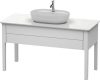 Duravit Luv, mosdó szekrény 133,8 cm széles LU9561