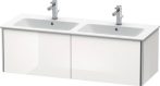   Duravit XSquare, mosdó szekrény 128 cm széles XS 4075 dekor 2 ME by Starck