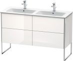   Duravit XSquare, mosdó szekrény 128 cm széles XS 4449 lakkozott ME by Starck