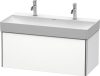 Duravit XSquare, mosdó szekrény 98,4 cm széles XS 4063 dekor 1 DuraSquare