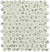 fap ceramiche glim, gemme salvia gres round mosaico 29 x 32,5 cm RT matt