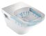 Duravit Durastyle, fali wc 255109 rimless öblítőperem nélkül