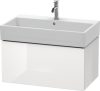 Duravit L-Cube, mosdó szekrény  78,4 cm széles LC 6177 dekor 2, Vero Air