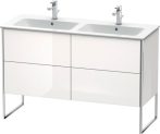   Duravit XSquare, mosdó szekrény 128 cm széles XS 4449 dekor 2 ME by Starck