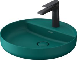 Duravit Vitrium mosdótál 46 cm átmérővel 266246HA71, kékeszöld