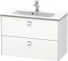 Duravit Brioso, mosdó szekrény 82 cm széles BR4111 dekor 1, Me by Starck