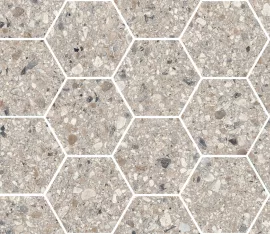 sant'agostino gravel, full grey maxi class 30 x 30 cm