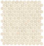 fap still, beige matt round mosaico 29,5 x 32,5 cm