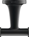 Duravit Starck T, akasztó dupla 009930, black