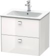 Duravit Brioso, mosdó szekrény 62 cm széles BR4101 dekor 2, Me by Starck