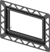 TECE beépítő keret 9240647, Black TECE beépítő keret 9240647, Black