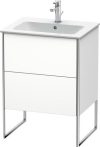 Duravit XSquare, mosdó szekrény 61 cm széles XS 4445 dekor 1 ME by Starck