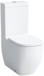   Laufen Ino WC, álló monoblokkos mélyöblítéses 824801 rimless, matt fehér