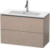 Duravit L-Cube, mosdó szekrény  82 cm széles LC 6257 lakkozott, ME by Starck