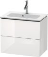 Duravit L-Cube, mosdó szekrény  62 cm széles LC 6256 lakkozott, ME by Starck