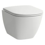   Laufen Lua WC, fali mélyöblítéses rimless compact H8200837570001, matt fehér
