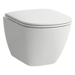 Laufen Lua WC, fali mélyöblítéses rimless compact H8200837570001, matt fehér