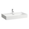 Laufen, Kartell by Laufen mosdó  80 cm széles H8163364001041, csiszolt, LCC fehér