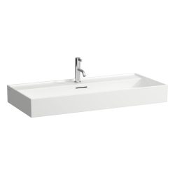 Laufen, Kartell by Laufen mosdó 100 cm széles H8103377571041, matt fehér