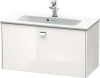 Duravit Brioso, mosdó szekrény 82 cm széles BR4011 dekor 2, Me by Starck