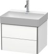 Duravit XSquare, mosdó szekrény 58,4 cm széles XS 4161 dekor 1 DuraSquare