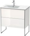 Duravit XSquare, mosdó szekrény 81 cm széles XS 4450 lakkozott ME by Starck