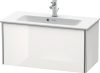 Duravit XSquare, mosdó szekrény 81 cm széles XS 4066 lakkozott ME by Starck