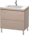 Duravit Vero Air, mosdó szekrénnyel  80 cm széles LC6937, furnérozott