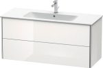   Duravit XSquare, mosdó szekrény 121 cm széles XS 4174 lakkozott ME by Starck