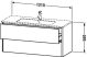Duravit XSquare, mosdó szekrény 121 cm széles XS 4174 lakkozott ME by Starck