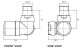 Zehnder radiátor termosztatikus szelep design type G