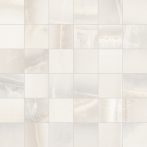 sant'agostino akoya, white mosaico 30 x 30 cm natur