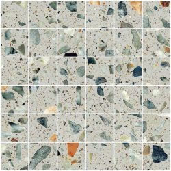 sant'agostino glow, plus sage mosaico 30 x 30 cm natur