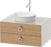 Duravit White Tulip, alsószekrény 80 cm széles WT49900H539