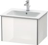 Duravit XSquare, mosdó szekrény 61 cm széles XS 4071 lakkozott ME by Starck